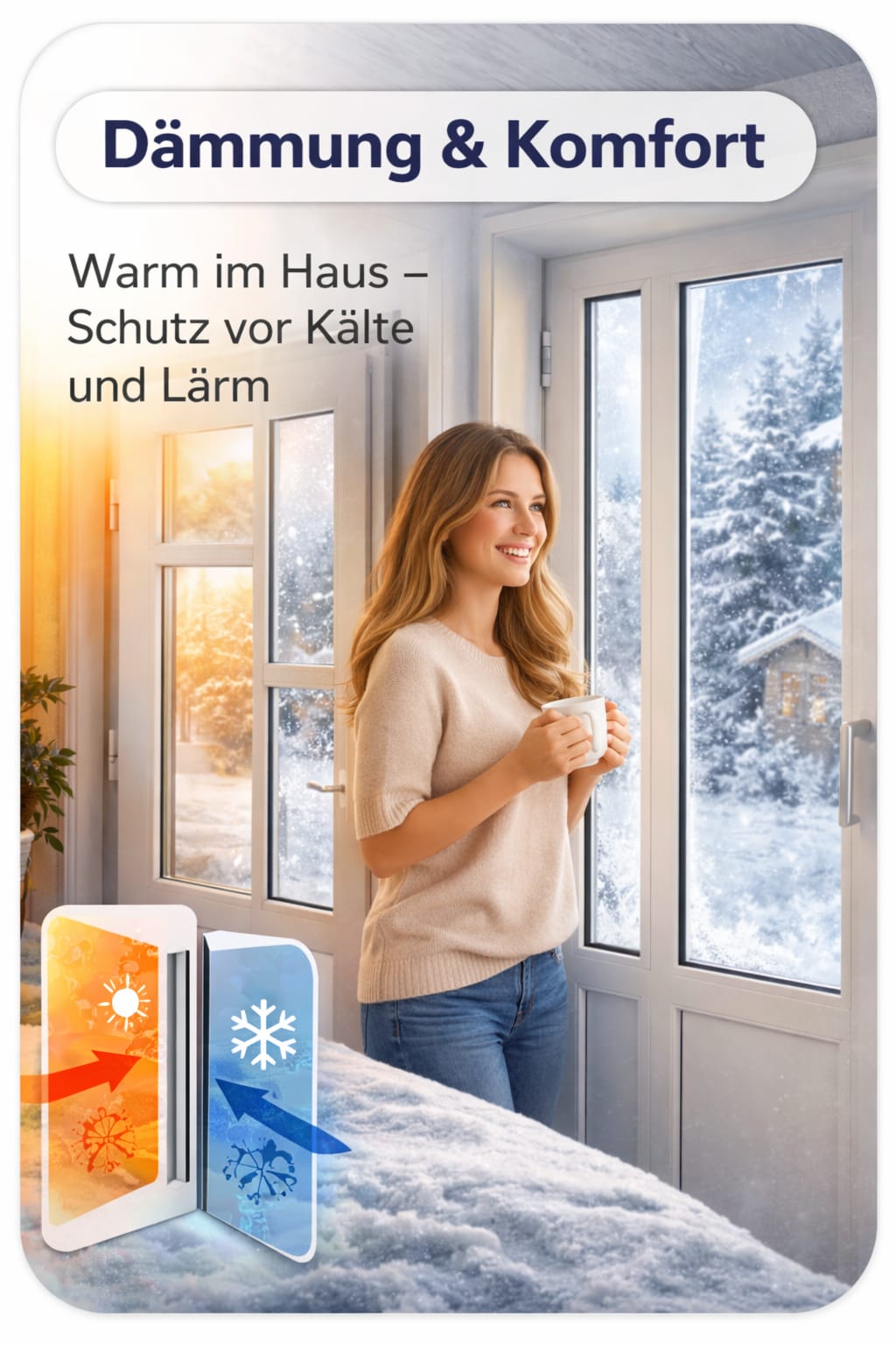 Dämmung & Komfort – PVC Tür