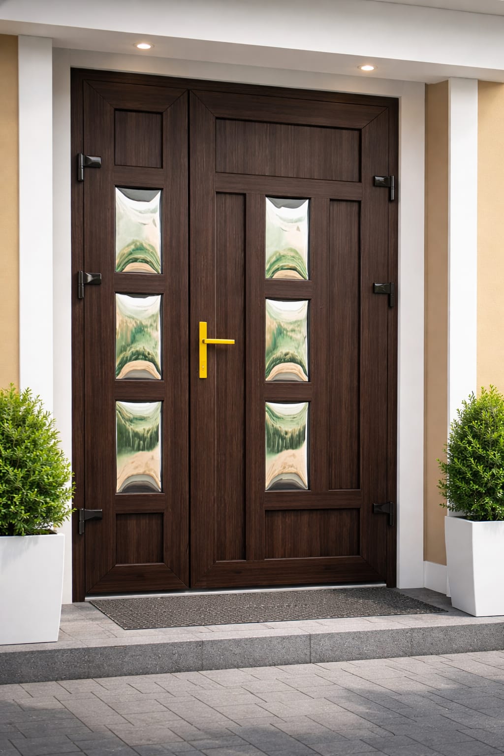 PVC Haustür Modell 42